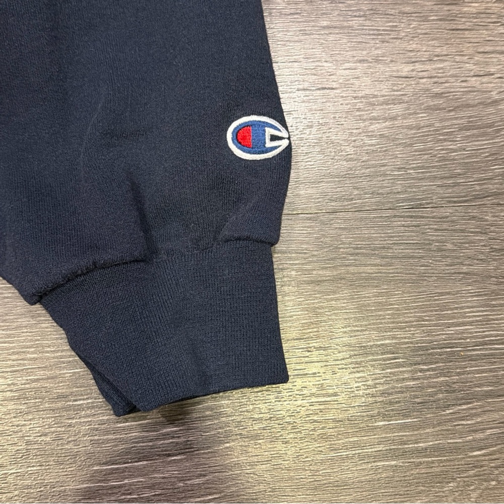 Champion Yale Sweatshirt Pullover Navy Blue Men’s Extra Large - Picture 4 of 4